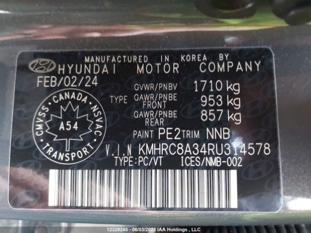 KMHRC8A34RU314578 Hyundai gamma ii
