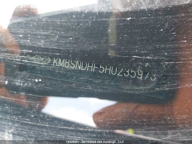 KM8SNDHF5HU235973 Hyundai gdi lambda ii
