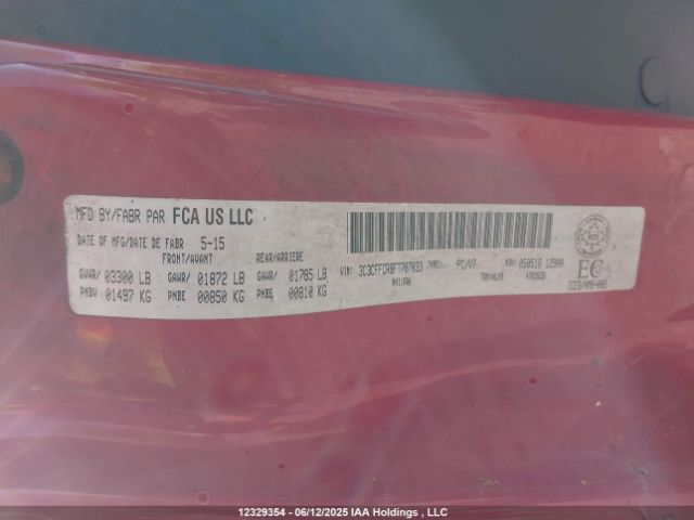 3C3CFFCR8FT707033 Fiat 500