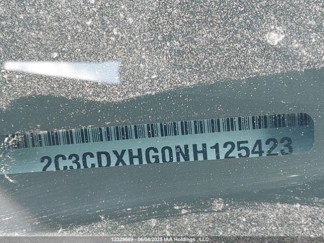 2C3CDXHG0NH125423 Dodge 2022