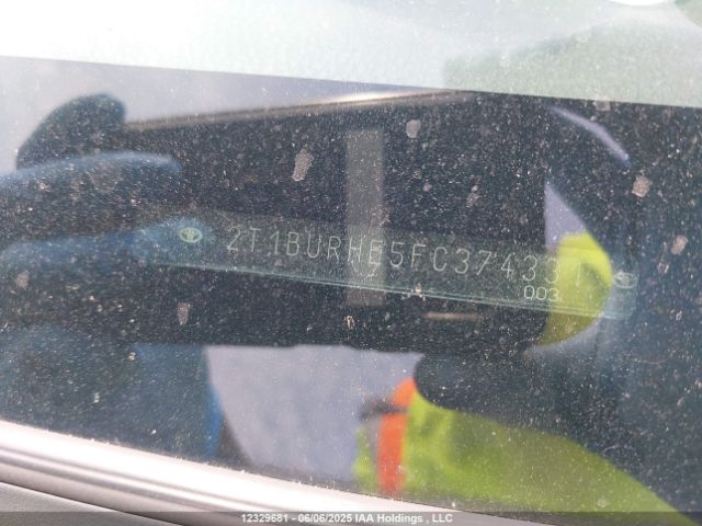 2T1BURHE5FC374331 Toyota Corolla S