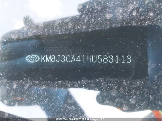 KM8J3CA41HU583113 Hyundai gdi nu