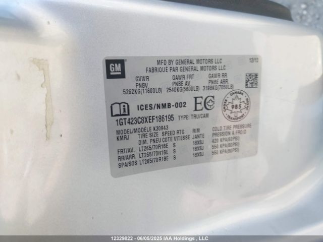 1GT423C8XEF186195 GMC lml