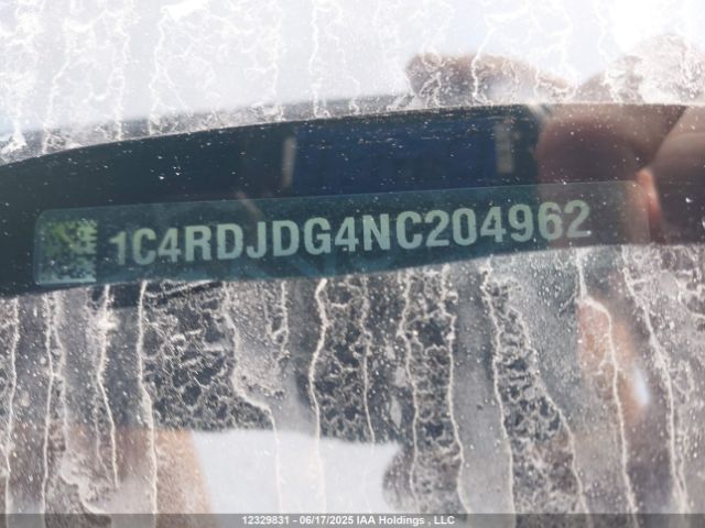 1C4RDJDG4NC204962 Dodge 2022