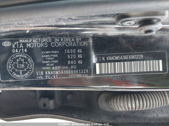 KNADM5A36E6961229 KIA dohc gamma