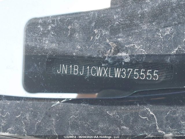 JN1BJ1CWXLW375555 Nissan Qashqai S/sl/sv