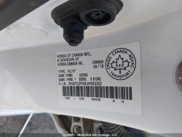 2HGFC2F6XJH043302 Honda k20c2