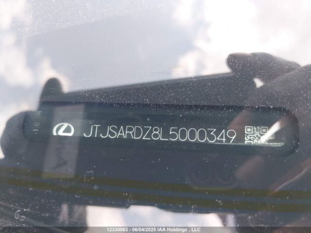 JTJSARDZ8L5000349 Lexus 8ar-fts