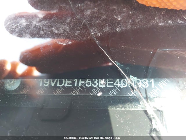 19VDE1F53EE400931 Acura r20a5