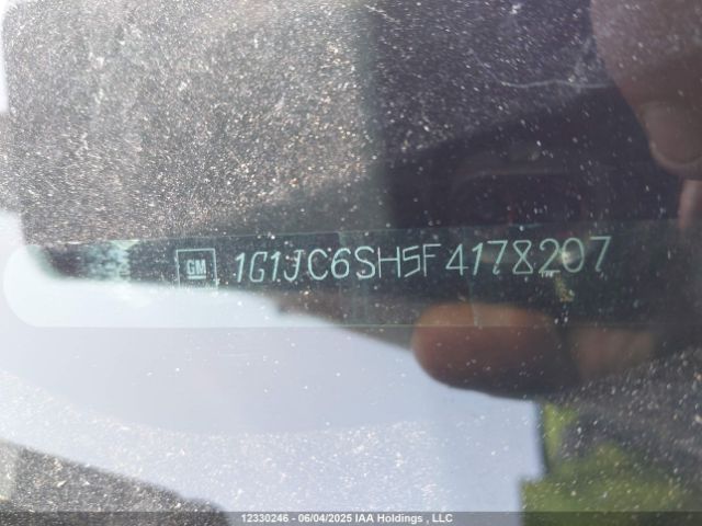 1G1JC6SH5F4178207 Chevrolet luw
