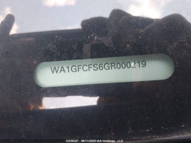 WA1GFCFS6GR000219 Audi Q3