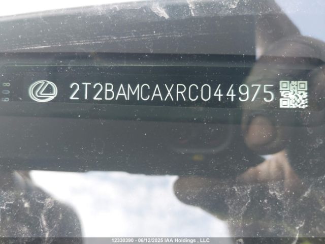 2T2BAMCAXRC044975 Lexus RX 350
