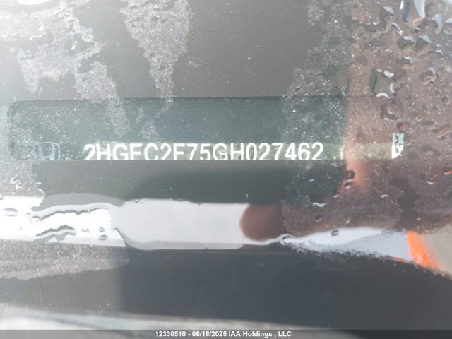 Honda k20c2 2016 2HGFC2F75GH027462 Image 18