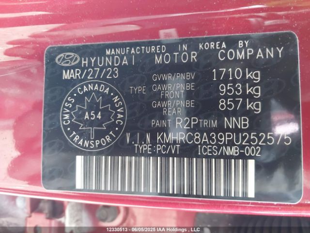 KMHRC8A39PU252575 Hyundai gamma ii