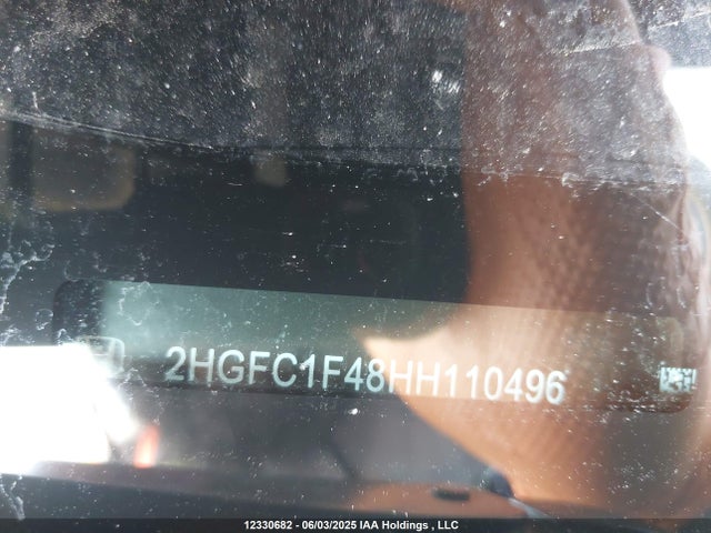 2HGFC1F48HH110496 Honda l15b7