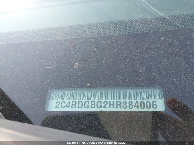 2C4RDGBG2HR884006 Dodge 2017