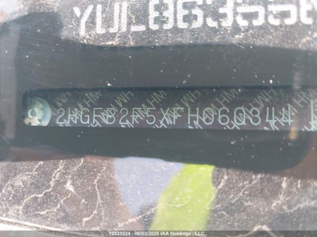 2HGFB2F5XFH060344 Honda CIVIC EX