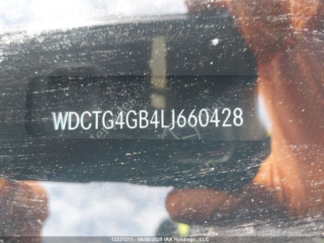 WDCTG4GB4LJ660428 Mercedes-Benz 270