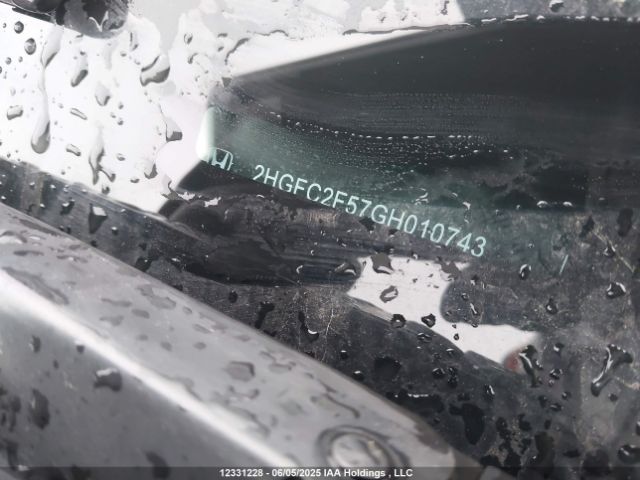 2HGFC2F57GH010743 Honda Civic Lx