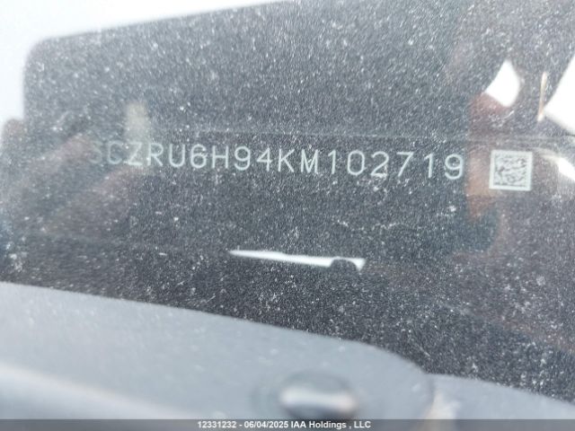 3CZRU6H94KM102719 Honda r18z9