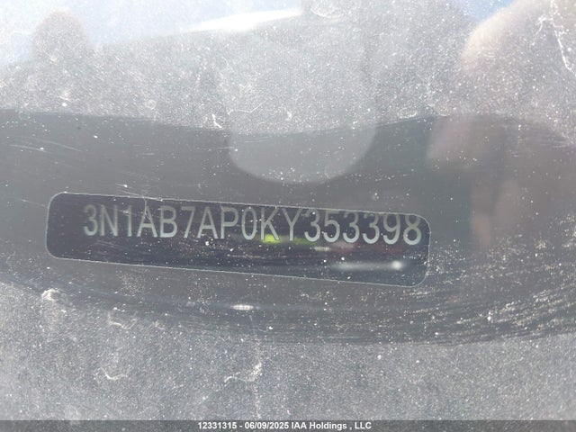3N1AB7AP0KY353398 Nissan Sentra