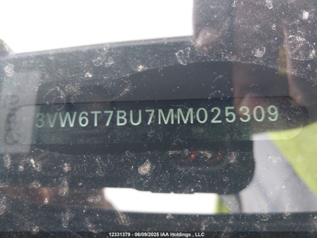 3VW6T7BU7MM025309 Volkswagen tsi