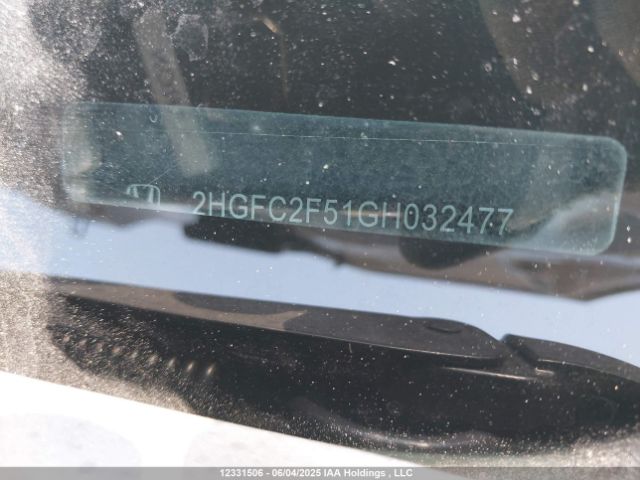 2HGFC2F51GH032477 Honda k20c2