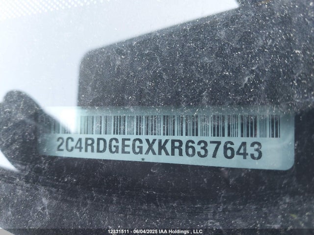 Dodge Grand Caravan Gt 2019 2C4RDGEGXKR637643 Image 40