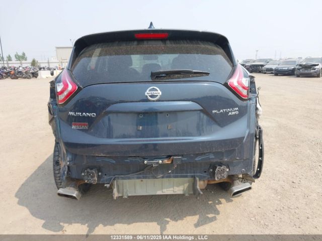 5N1AZ2MH9JN115301 Nissan Murano Midnight Edition/platinum/sl/sv