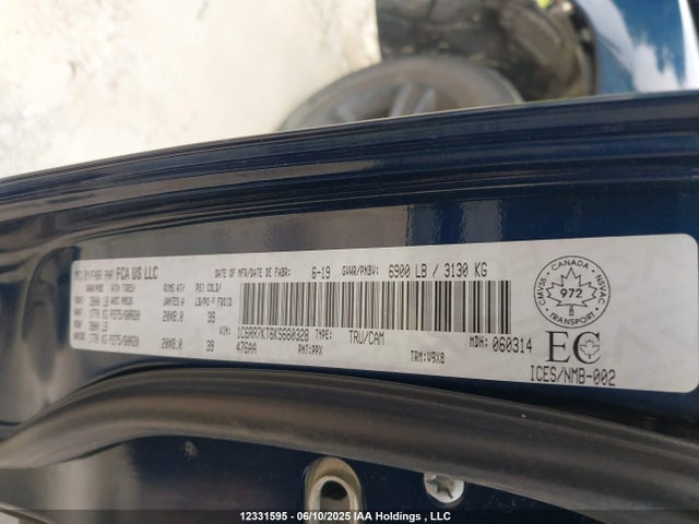 1C6RR7KT6KS660328 RAM 2019