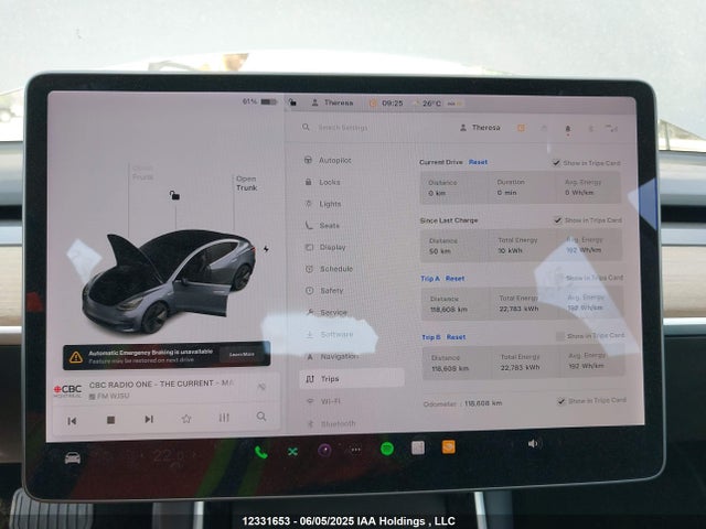 5YJ3E1EB2KF414870 Tesla MODEL 3