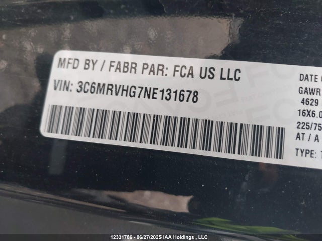 3C6MRVHG7NE131678 RAM Promaster 3500