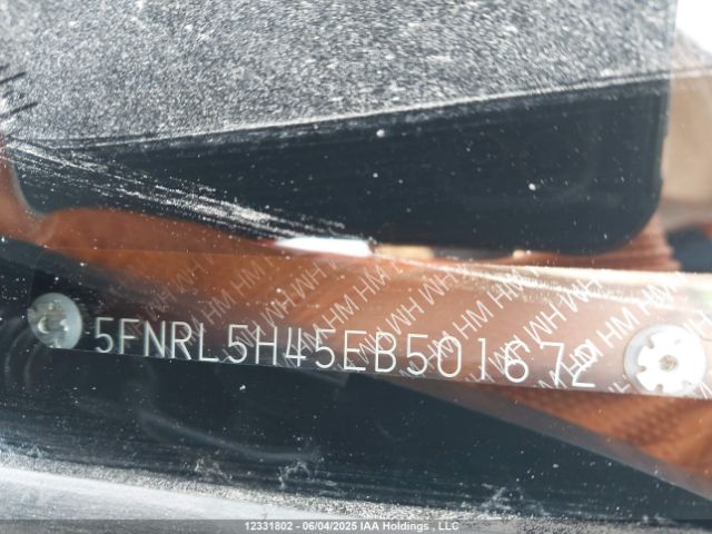 5FNRL5H45EB501672 Honda j35z8