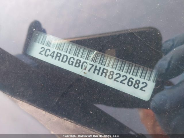 2C4RDGBG7HR822682 Dodge Grand Caravan Cvp/sxt