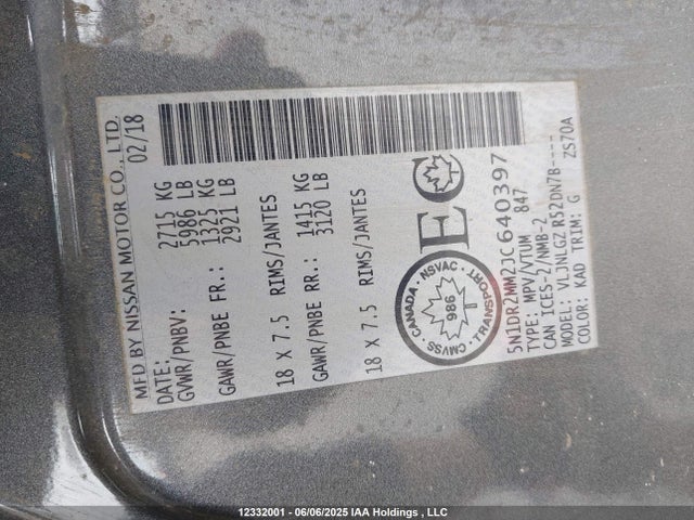 Nissan Pathfinder 2018 5N1DR2MM2JC640397 Image 9