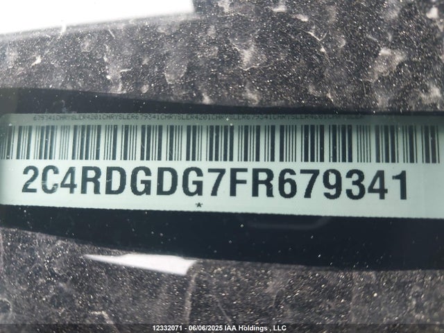 2C4RDGDG7FR679341 Dodge Grand Caravan
