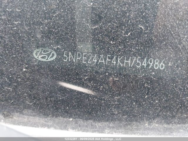 5NPE24AF4KH754986 Hyundai gdi theta-ii
