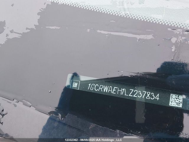 1GCRWAEH1LZ237834 Chevrolet lv3 - gen 5, sidi, vvt, ohv, e85 max alum
