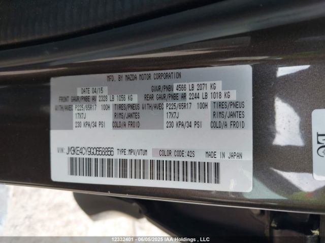 JM3KE4CY9G0658856 Mazda py