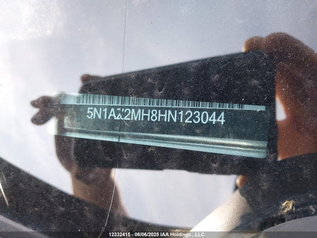 5N1AZ2MH8HN123044 Nissan 2017