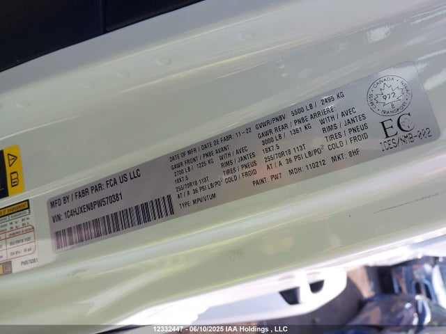 1C4HJXEN8PW570381 Jeep Wrangler
