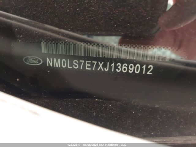 NM0LS7E7XJ1369012 Ford 2.5l dohc pfi
