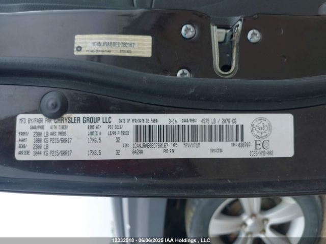 1C4NJRAB0ED780167 Jeep Patriot