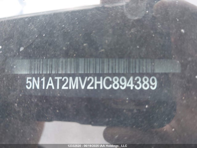 5N1AT2MV2HC894389 Nissan 2017