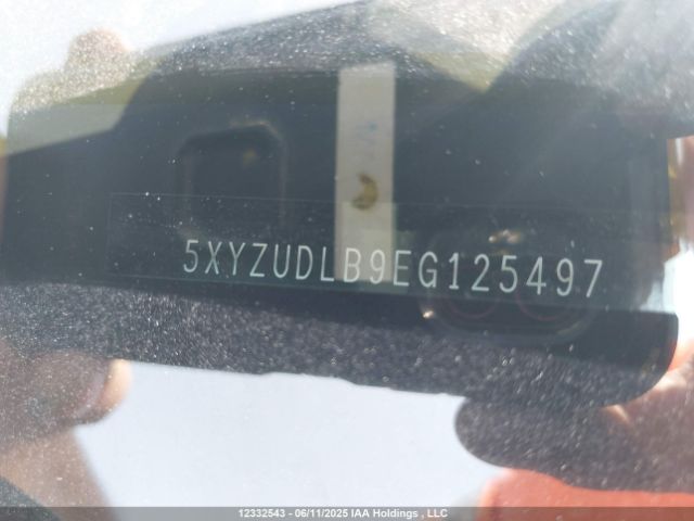 5XYZUDLB9EG125497 Hyundai gdi theta