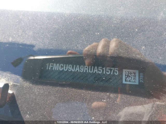 1FMCU9JA9RUA51575 Ford Escape Platinum