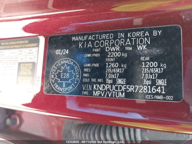 KNDPUCDF5R7281641 KIA gdi theta iii