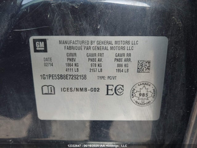1G1PE5SB8E7292158 Chevrolet LUV