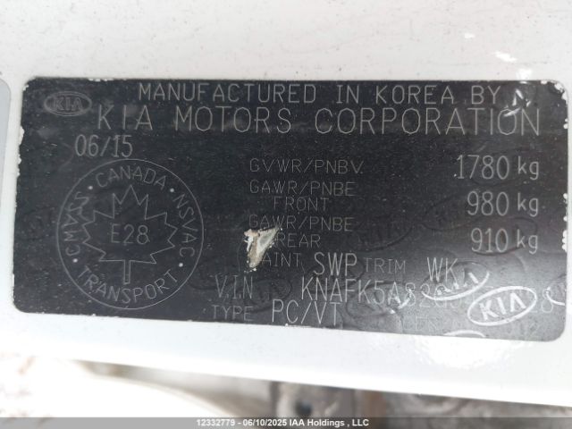 KNAFK5A82G5472328 KIA Forte 2.0l Ex/2.0l Lx+