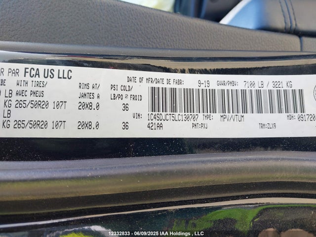 Dodge Durango R/t 2020 1C4SDJCT5LC130707 Image 18